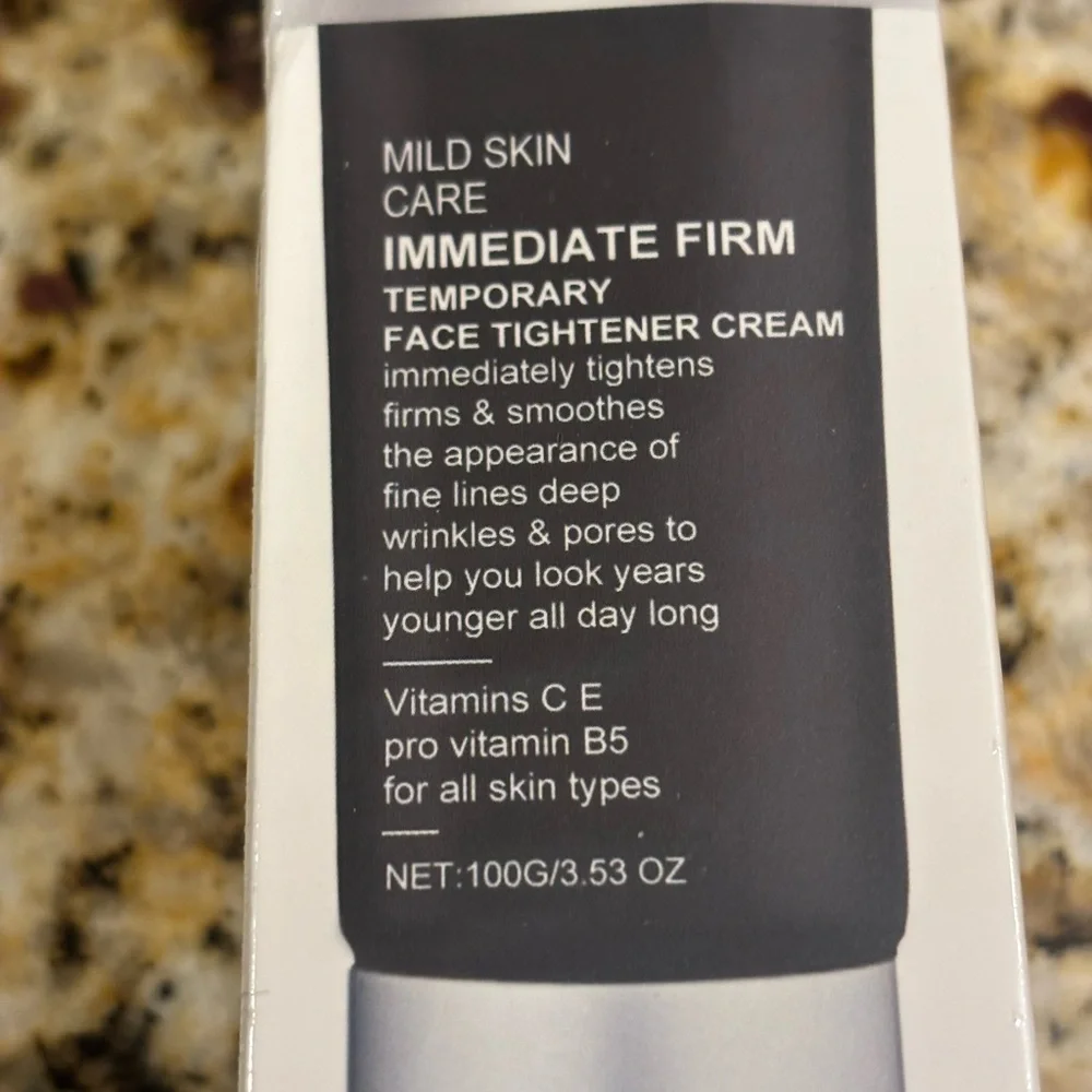 NWT West Month Immediate Firm Face Tightener Cream
